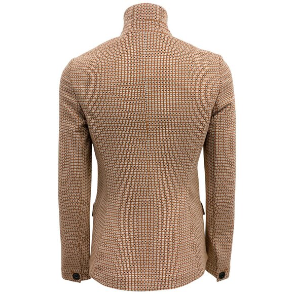 Rag & Bone Tan / Black Slade Geo Knit Blazer - Picture 3 of 4
